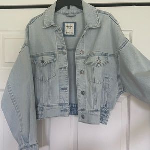 Abercrombie Cinched Denim Jacket